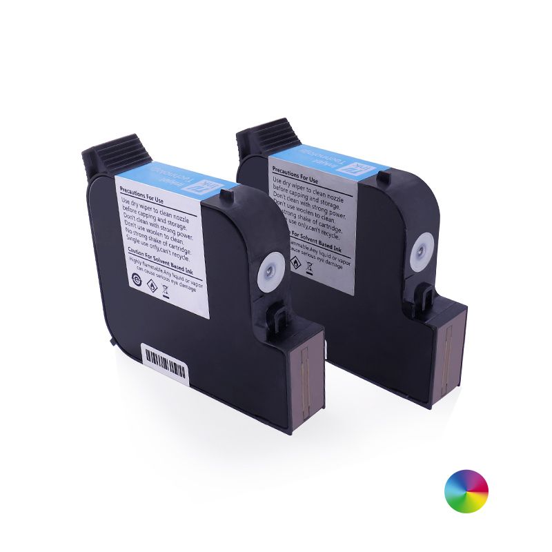 TIJ color solvent quick-drying ink cartridge